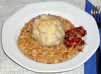 Rezept Specklinsen Specklinsen Rezept