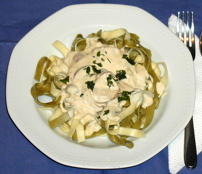 Rezept Tagliatelle mit Steinpilzen Tagliatelle mit Steinpilzen Rezept