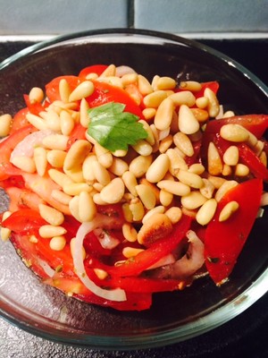 Rezept Tomaten/Oregano/Pinienkerne Tomaten/Oregano/Pinienkerne Rezept