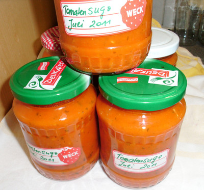 Rezept Tomatensugo Tomatensugo Rezept