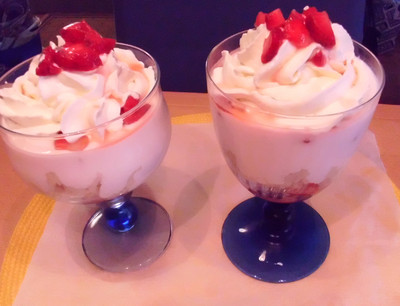 Rezept Erdbeer - Topfen - Dessert Erdbeer - Topfen - Dessert Rezept