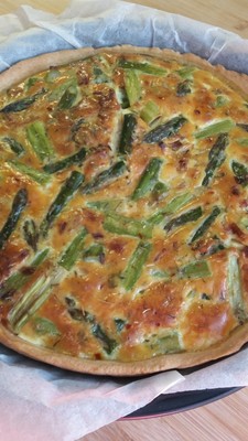 Spargel Quiche Rezept