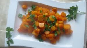 Rezept Honigkarotten mit Koriander und Petersilie Honigkarotten mit Koriander und Petersilie Rezept